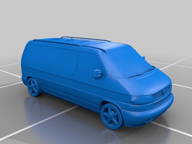 volkswagen transporter 4 vehicles bus car vw t4 3D print model - Mito3D