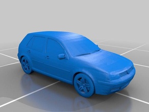 volkswagen golf 4 i veicoli auto iv vw gti 3d print model - Mito3D
