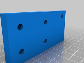 openbuilds v slot de 2040 polia placa Impressora 3d peças desvio vslot 3d print model - Mito3D