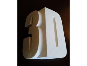 Logo em 3d sinais e logotipos letras carta logotipo sinal da letra 3d print model - Mito3D