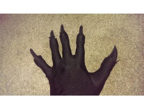 wearable claws accessories 3d print model - Mito3D