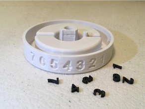 maytag a temperatura da geladeira botão peças de substituição knob parte partes frigorífico o controle termostato 3d print model - Mito3D