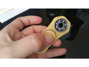 confortable fidget spinner L'impression 3d roulement 3d print model - Mito3D