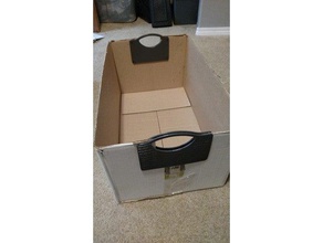 recyclage de la boîte poignées les conteneurs poignée recycler 3d print model - Mito3D