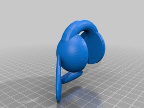 dj headphone 3d printing 3d print model - Mito3D