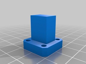 my customized waveguide coax adpater customizer electronics 3d print model - Mito3D