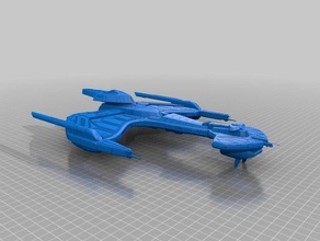 1 2000 star trek klingon voodieh modelleri 3d print model - Mito3D