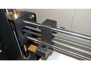 dial indicator mount - duplicator i3 3d printer accessories bed leveling maker select v2 wanhao 3d print model - Mito3D