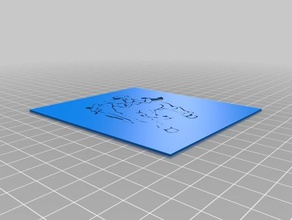 simples centauro ferramentas de arte personalizado 3d print model - Mito3D