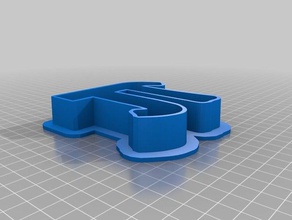 pi cortador de galletas La impresión en 3d 3d print model - Mito3D