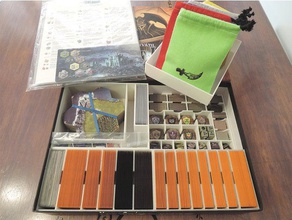 mage knight board game - box einfügen, plus alle Erweiterungen Spiele 3d print model - Mito3D