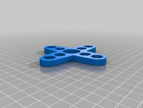 5 16 hex somun fidget spinner 4 parametreleri oyuncaklar ve oyunlar özelleştirilmiş 3d print model - Mito3D