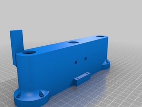 ultimaker original aluminum bed bearing cap w nut holder 3d printer parts print 3d print model - Mito3D