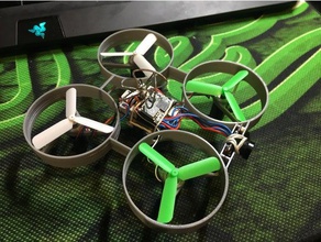 fpv micro quadcopter frame r c vehicles 3 blade bladed prop 85mm brushed motor quad diy diydrone diydrones ducted drone eachine tx03 racer micromotorwarehouse microquad scisky race slixx tiny whoop tx01 3d print model - Mito3D