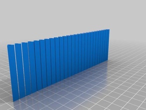 rotação cego billboard edifícios e estruturas ho escala partes seções triangular 3d print model - Mito3D
