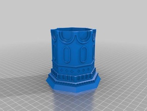 st basil's cathedral tower - repaired buildings & structures basils 3d print model - Mito3D
