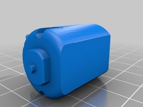motor dc modelo de robots 3d print model - Mito3D