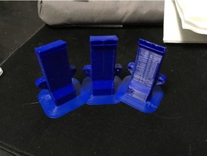 hipercubo rediseñado e3d conducto del ventilador Impresora 3d de las piezas La impresión en el la impresora 3d print model - Mito3D