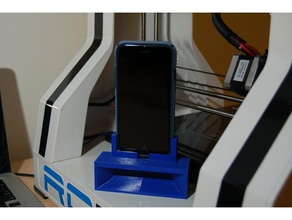 iphone 7 megafono di base telefono cellulare stand 3d print model - Mito3D