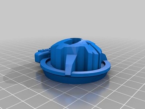 rotor anti-émeute de la mouche ciel i6 cardan protecteur rip boules édition r c véhicules 3d print model - Mito3D