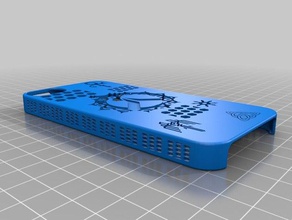 iphone se de caso A impressão 3d 3d print model - Mito3D