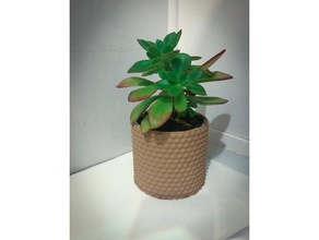 tour de pot fleur décor 3d print model - Mito3D