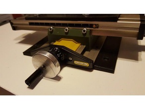 proxxon torno, furadeira placa de montagem máquinas-ferramentas gabarito perfuração prensa morsa 3d print model - Mito3D
