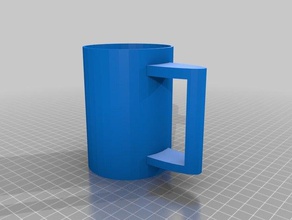 caneca A impressão 3d 3d print model - Mito3D