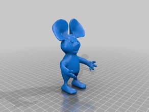 topo gigio Kreaturen Figur Modell - Spielzeug 3d print model - Mito3D