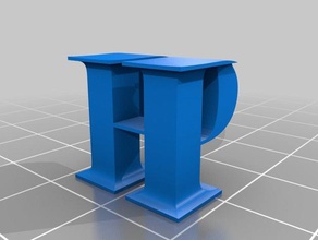 il mio personalizzato alphagram moda su misura 3d print model - Mito3D