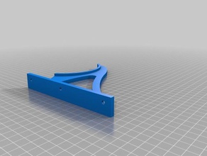 micro magic wallmount wandhalter A impressão 3d rc modell veleiro vela 3d print model - Mito3D