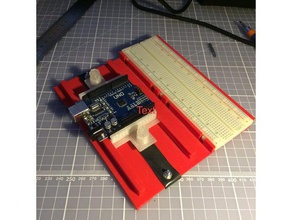 Prototyp-board - alle-Geräten kompatibel Elektronik arduino board Steckbrett der Prototyp prototyping Himbeere tools 3d print model - Mito3D
