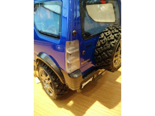 tamiya mf-01 suzuki jimny rear light cluster r c vehicles mx-01 3D print model - Mito3D