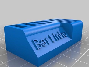 berts organization customized 3d print model - Mito3D
