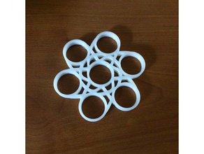 offset fidget spinner mechanical toys 3d print model - Mito3D