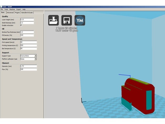 medtronic minimed sein (Pumpe-Gürtel-clip Ersatz-Teile Gürtel clip insulin die medizinische Pumpe Stärke 3D print model - Mito3D