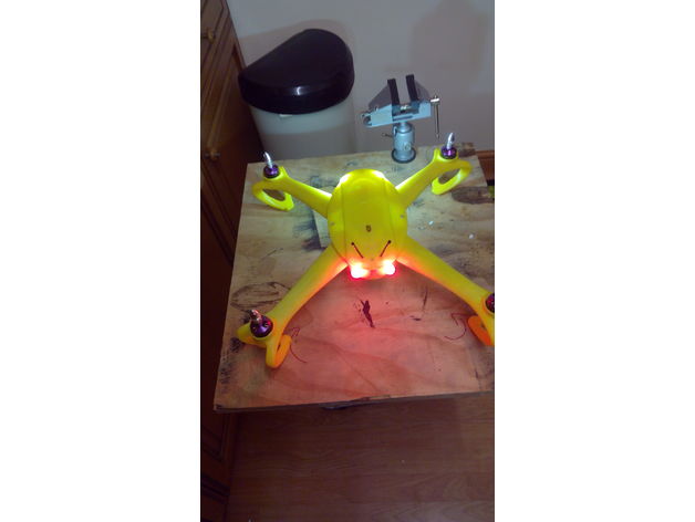 cc3d quadcopter 3d printing 450 3D print model - Mito3D