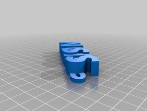 susan blou organization customized 3d print model - Mito3D