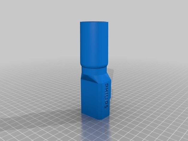 philips powerpro duo adattatore forniture di famiglia aspiradora vuoto 3D print model - Mito3D