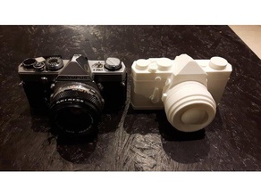 fotocamere olympus om-1 la fotocamera prop radio controllo modello in scala giocattolo 3d print model - Mito3D