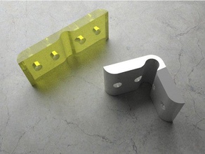 flexible hinge 3d print model - Mito3D