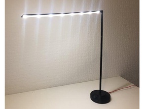 lampada da tavolo a led office 3d print model - Mito3D