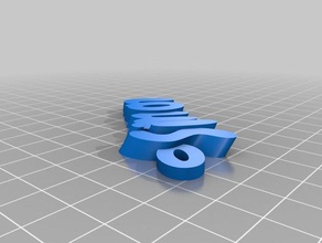 simon organização personalizado 3d print model - Mito3D