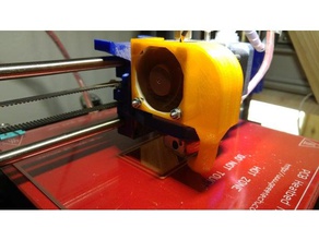 fan duct prusa i3 3d printer accessories 3d print model - Mito3D
