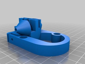 overall pulley flsun carriage reinforced 3d printer parts 46mm delta 3d print model - Mito3D