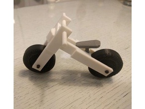 bici con un andador juguetes y accesorios de juego la bicicleta bicicletas jueguete juguete 3d print model - Mito3D