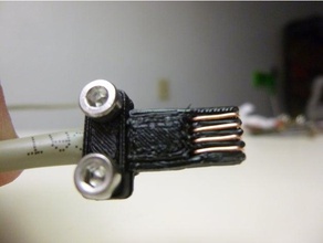digital caliper data port connector parts 3d print model - Mito3D