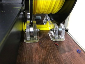spool-Halter-Basis 3d-drucken filament spool holder spool-Halter 3d print model - Mito3D
