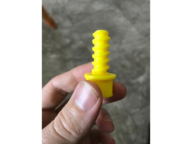 toy screw 3d printing screw toy screw shapes 3D print model - Mito3D