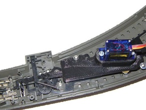 servoantrieb c-gleis ' weiche diy 9g servo c-gleis' c-demiryolu m rklin modelleisenbahn model tren demiryolu monte edin geçin katılım 3d print model - Mito3D